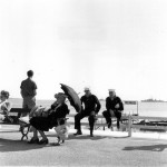 US sailors on the Croisette