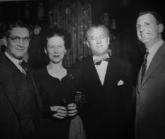 Herman and Florence Lowe, Abel Green, Herb Golden