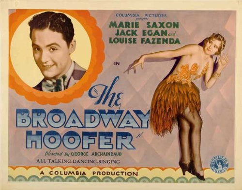 The Broadway Hoofer poster